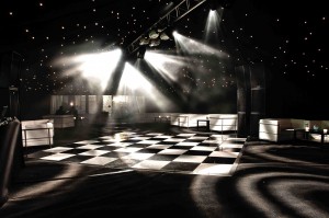 product launch party dance floor